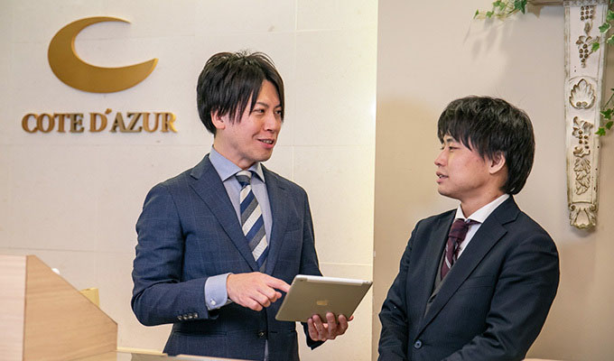 各店から相談を受け、スムーズな運営を全力でサポート