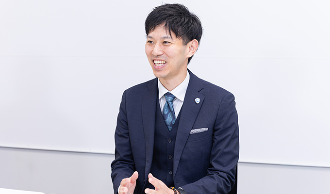 育休取得を決めたきっかけについて語る、岡嶋さん