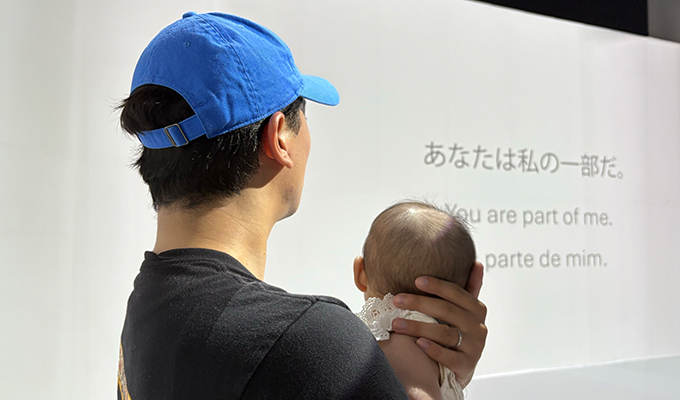 復帰後も子どもと過ごす時間を意識的に作り、お出かけを楽しむ岸さん