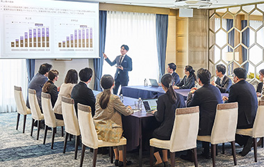 企業の研修や会議での利用も