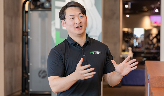 「FiT24」を進化させたいと語る林さん